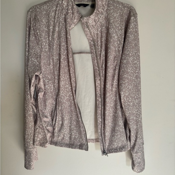 Danskin Light Pink Patterned Jacket - Picture 1 of 6